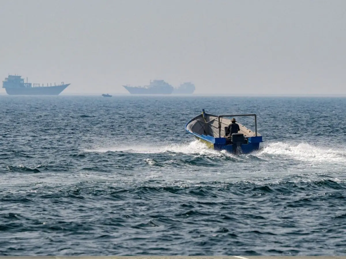 US naval blockade of Iran: How many tankers passed through Strait of Hormuz on day one? This is what tracking data show