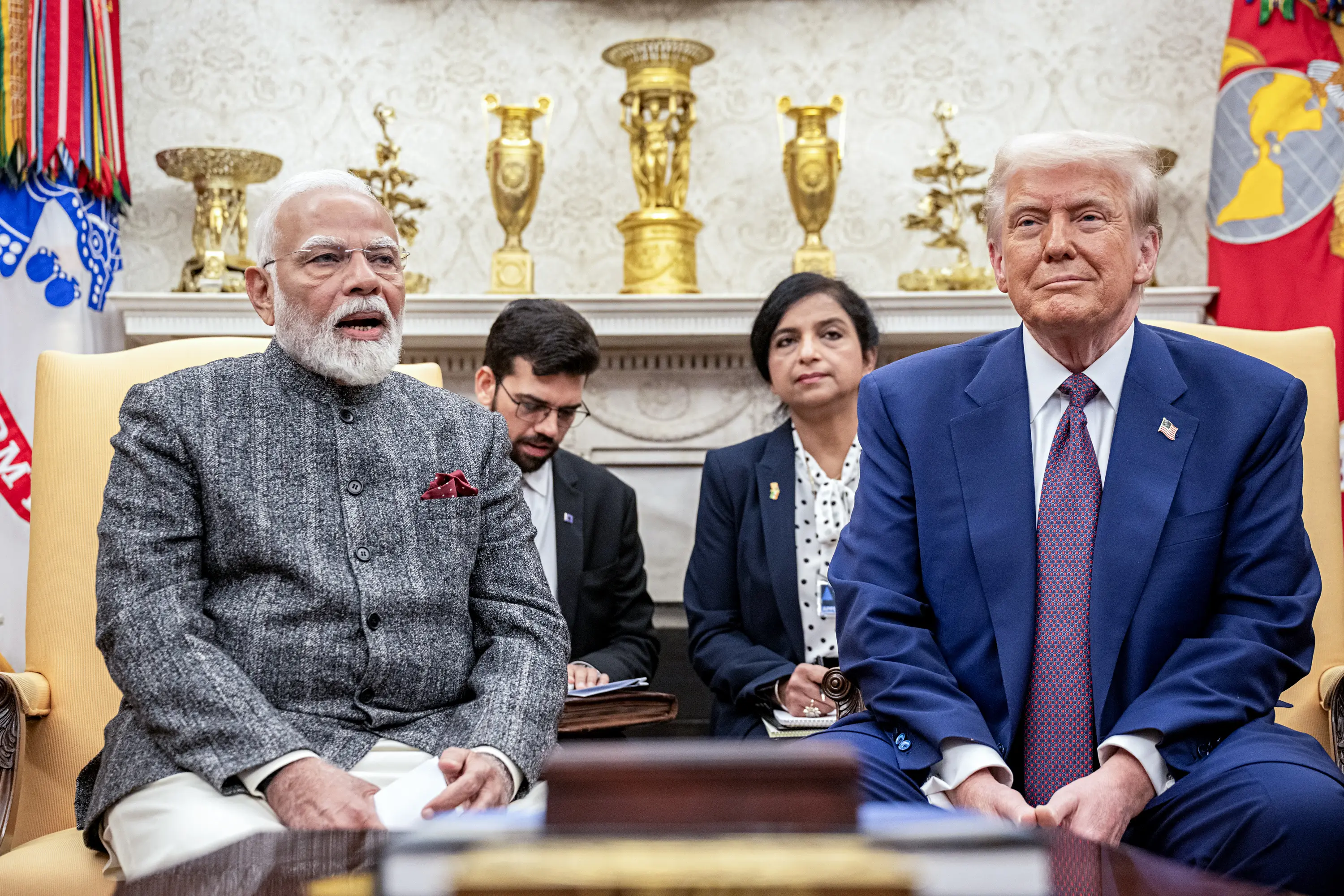 PM Modi receives call from Trump, discusses West Asia, stresses open and secure Hormuz in 40-minute talks