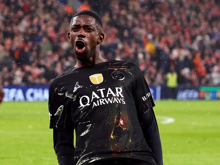 Champions League | Dembele brace ensures PSG brush aside Liverpool to enter last 4
