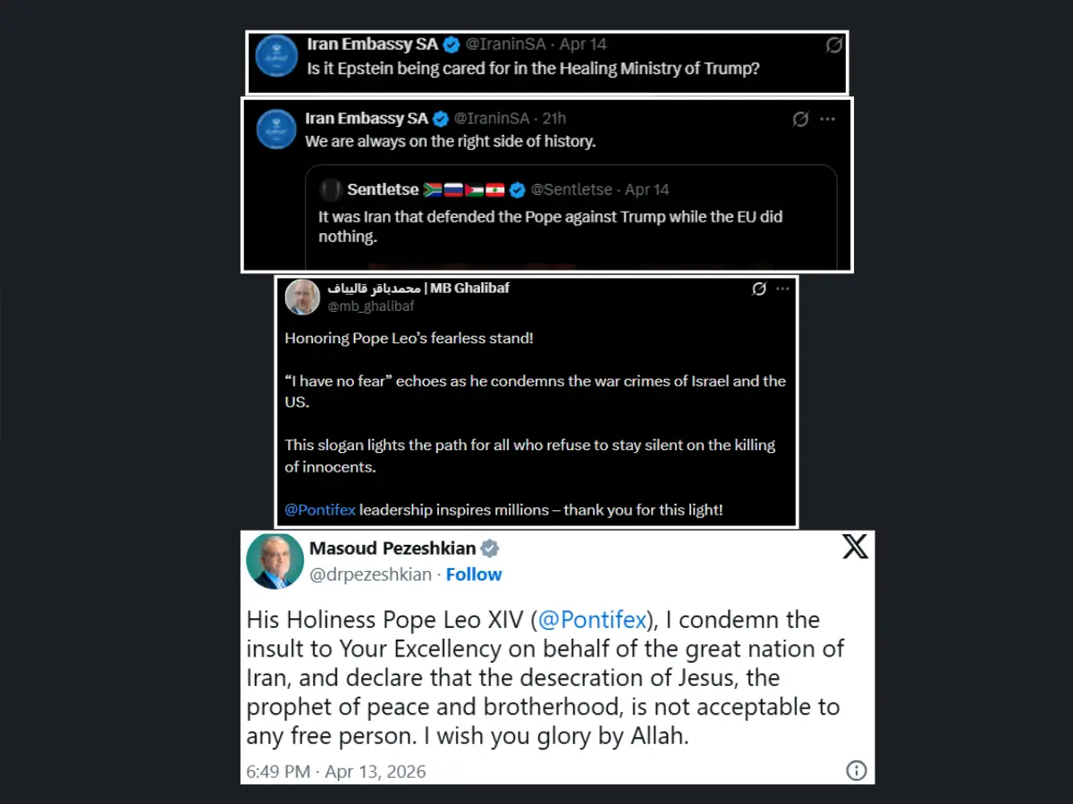 How Iran trolled Trump and supported the Pope?
