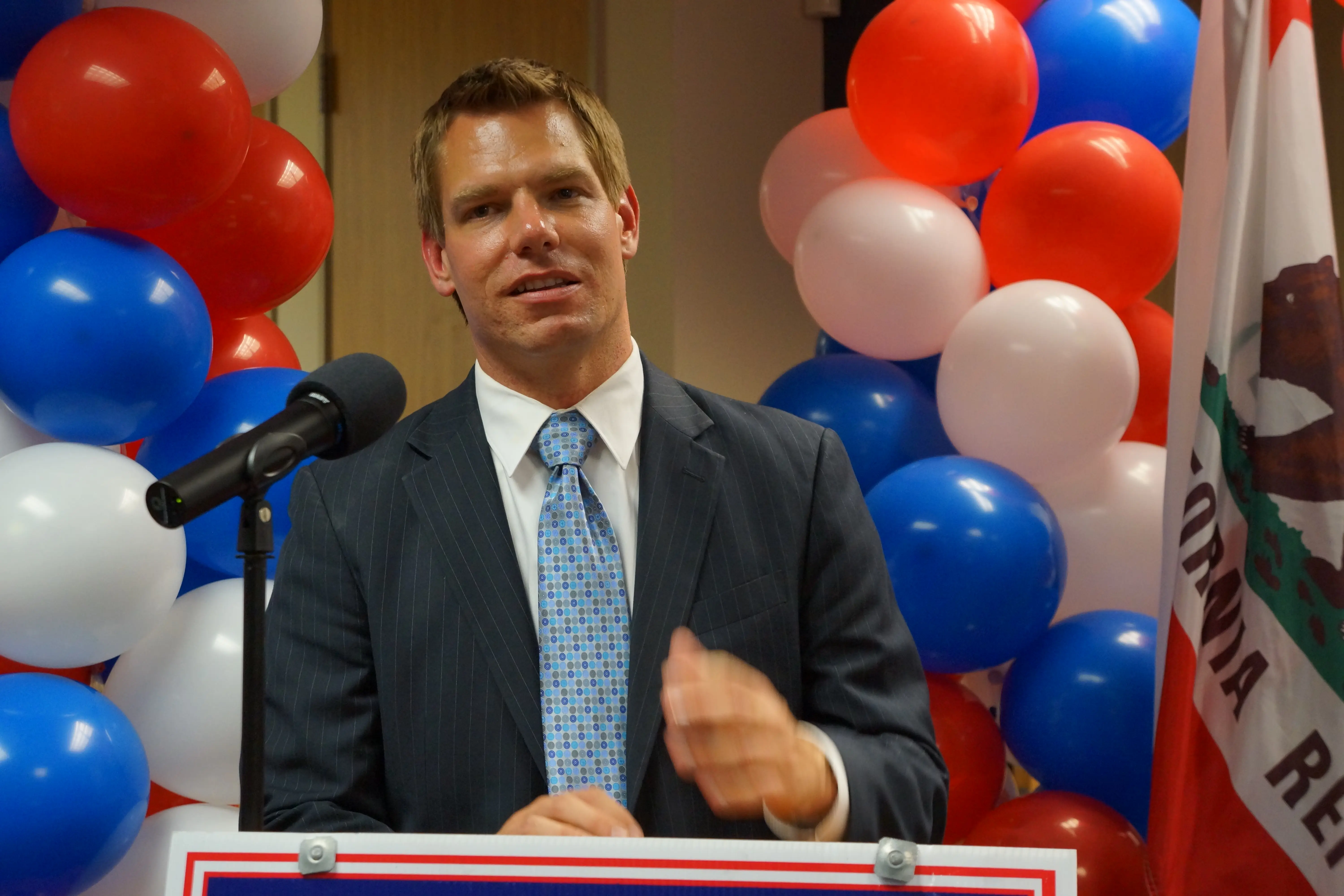 Bad timing: Swalwell has strongly denied all claims as politically motivated