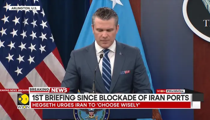 Pentagon Briefing: Hegseth Urges Iran To 'Choose Wisely'; Says 'If Needed We Can Restart The Combat'