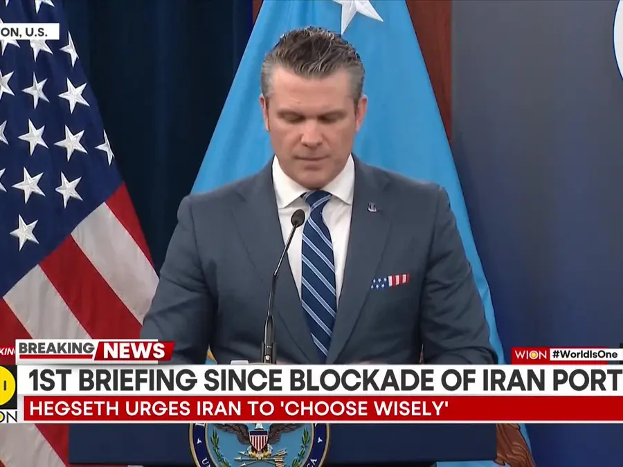Pentagon Briefing: Hegseth Urges Iran To 'Choose Wisely'; Says 'If Needed We Can Restart The Combat'