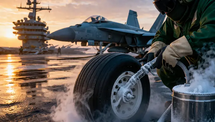 'Nitrogen Tires': Why the USS Abraham Lincoln jets cannot use normal air