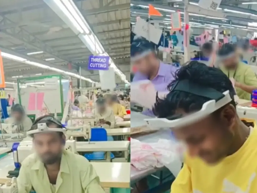 Training their AI replacement? Factory workers in India seen with head-mounted cameras - VIDEO