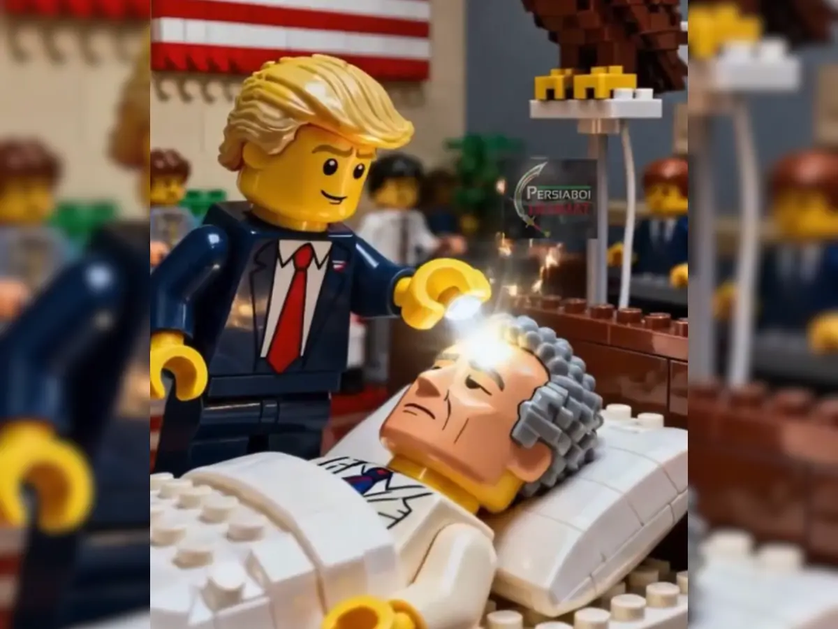 Enter the LEGO-style animation