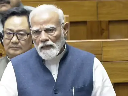 'Not political, it's in national interest': PM Modi on Women's Reservation Bill in Lok Sabha