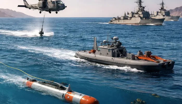 ‘Warships, sub-sea drones, robots’: How is the US planning to clear Iran-laid mines from Strait of Hormuz?