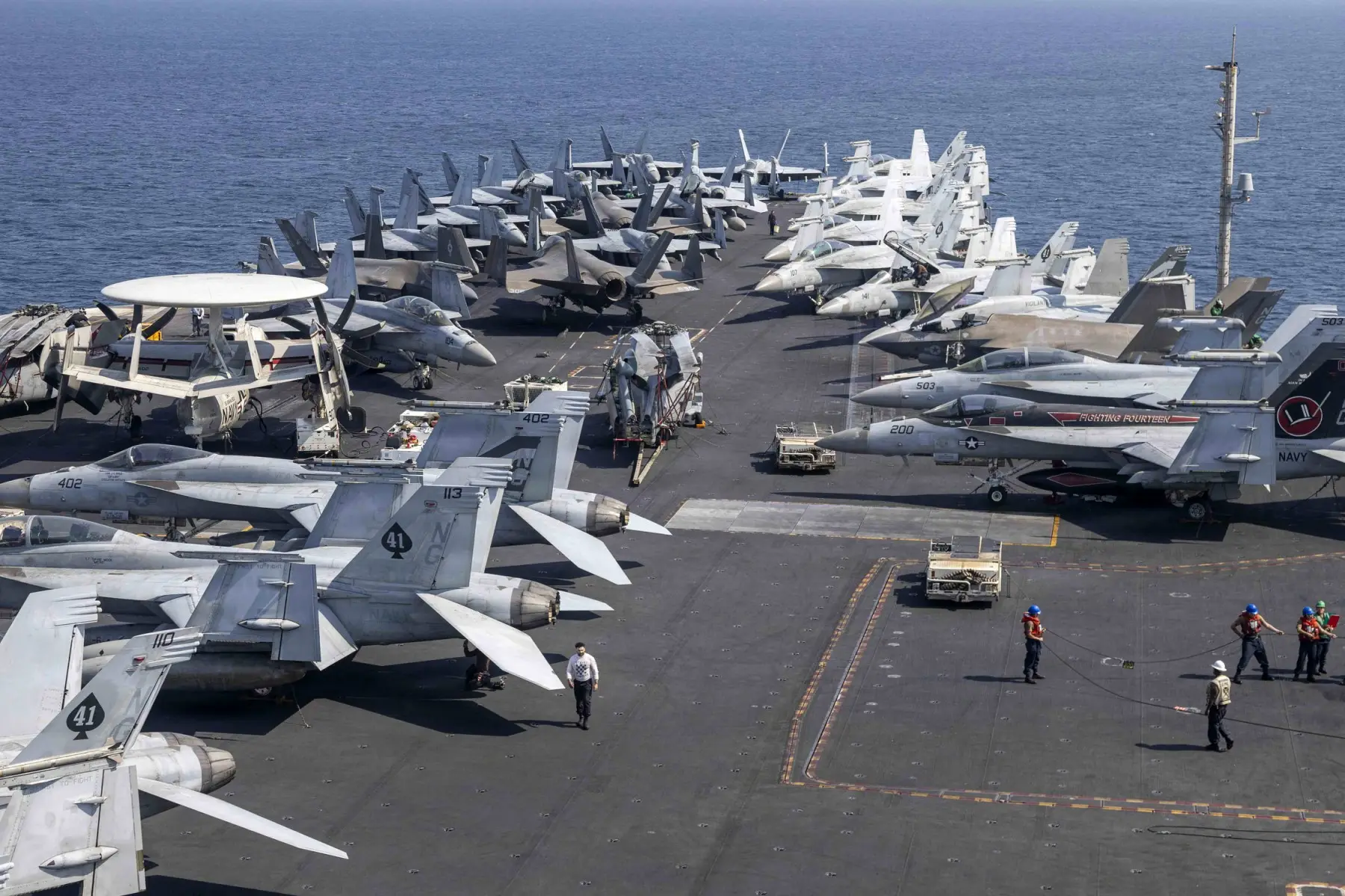 'Hungry all the time': USS Tripoli and USS Abraham Lincoln crews report food shortages amid supply delays amid deployment in Middle East