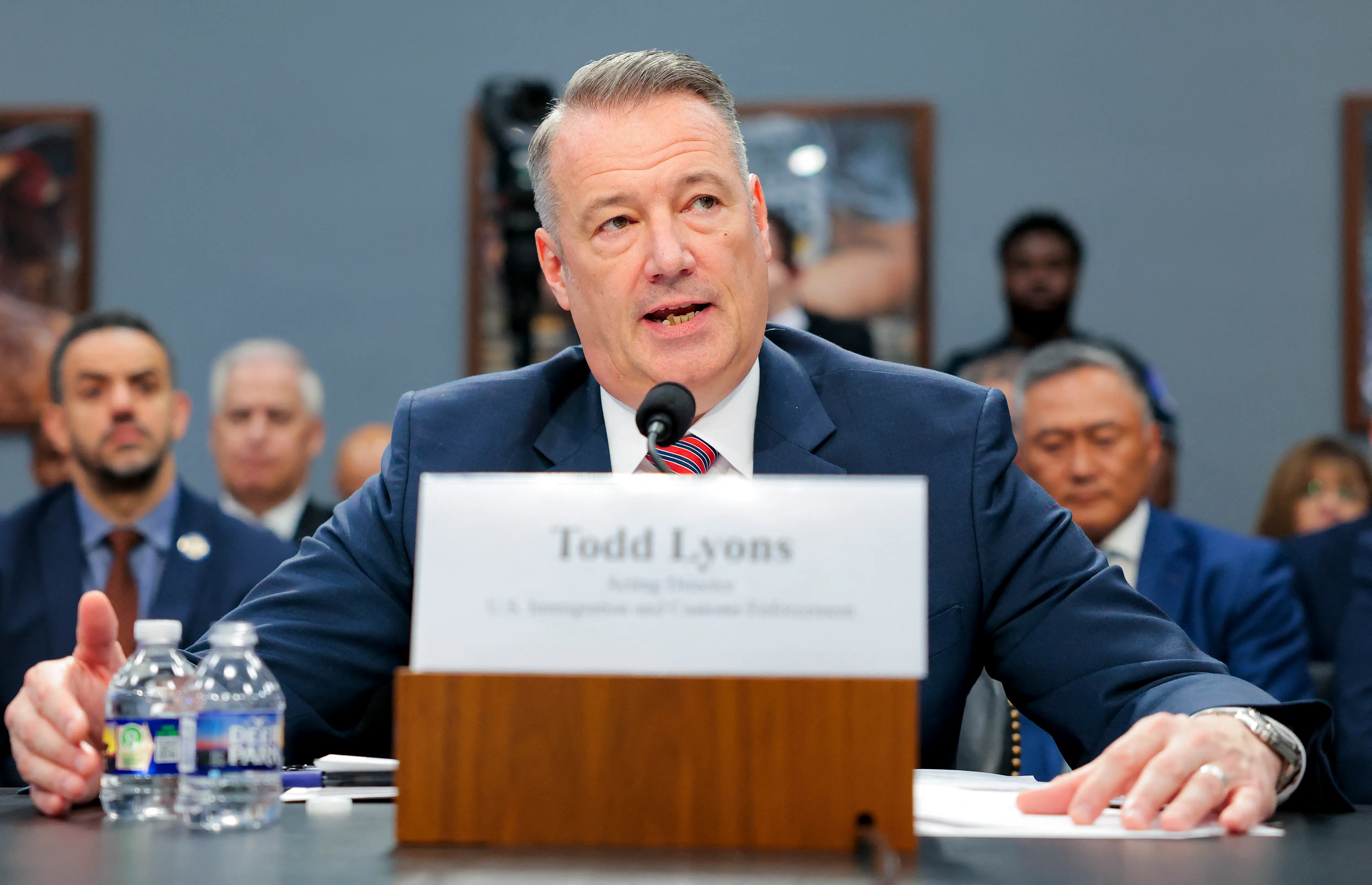 Who will be the new ICE chief? Acting ICE Director Todd Lyons resigns as Trump's controversial immigration crackdown continues