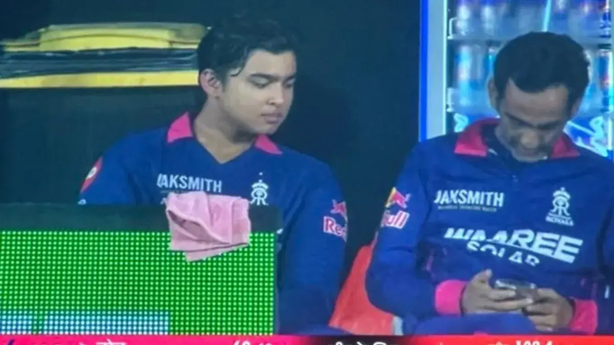 IPL 2026: RR manager fined INR 1 lakh for using phone in dugout, escapes ban