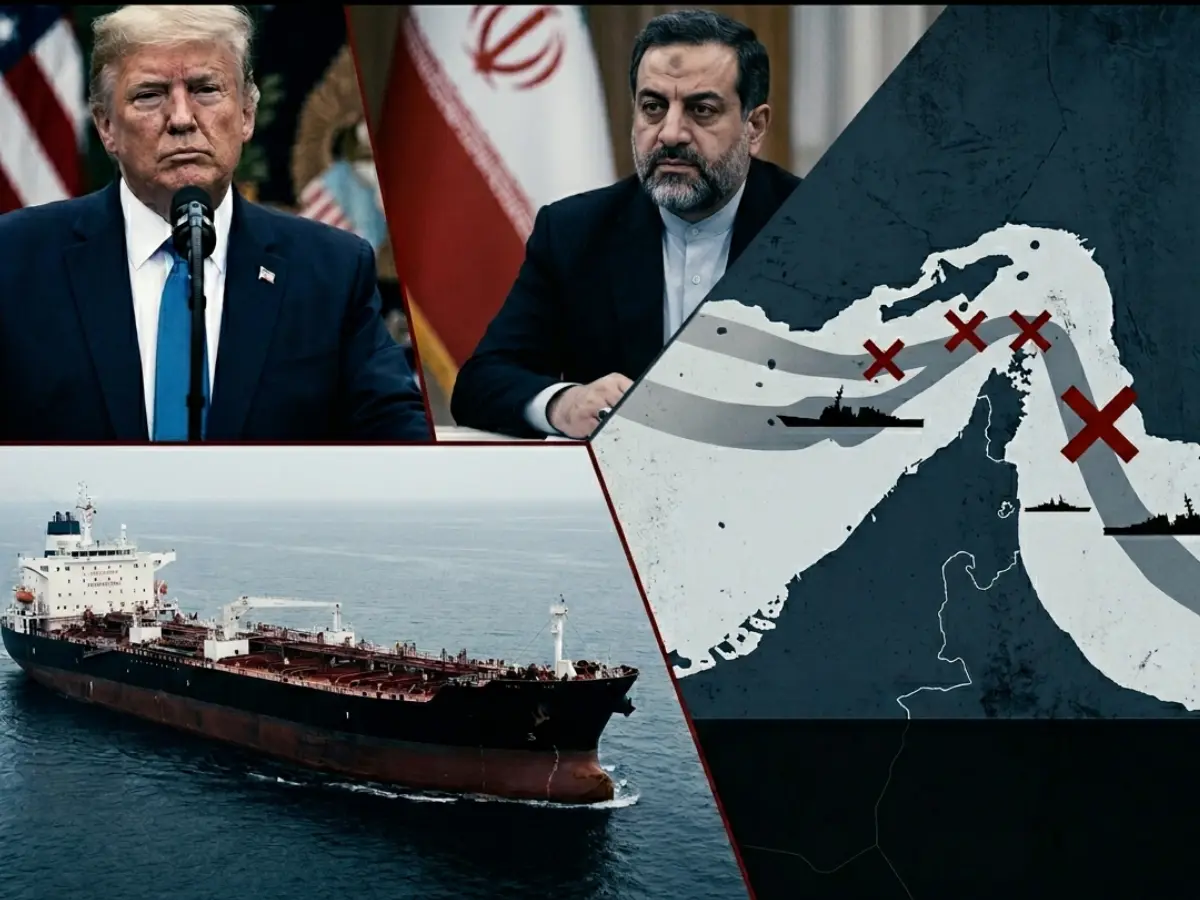 Strait of Hormuz shut again as over 10,000 US troops continue to enforce Iran blockade