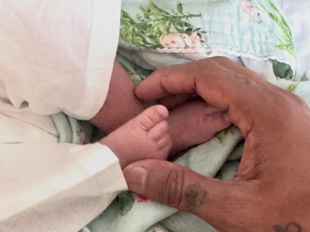 Rahul with his little one
