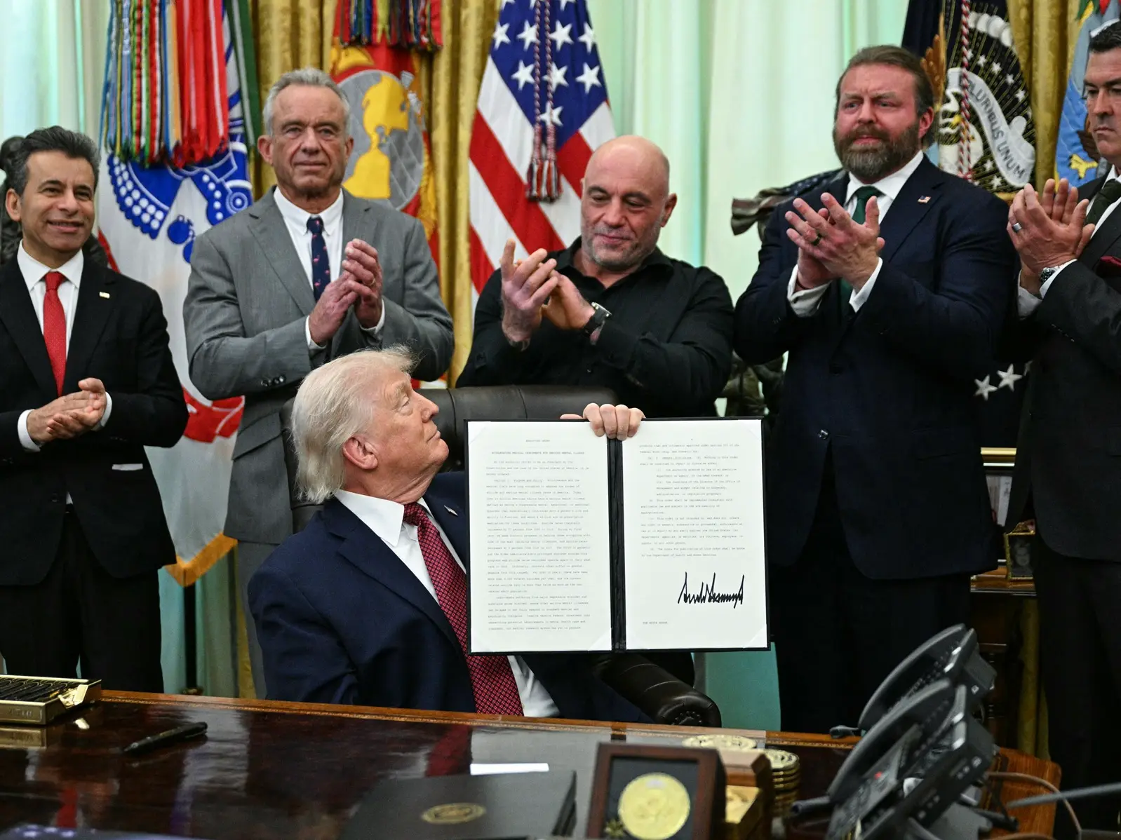 Trump signs executive order to fast-track psychedelic drug research, announces $50 million support Trump signs executive order to fast-track psychedelic drug research, announces $50 million support