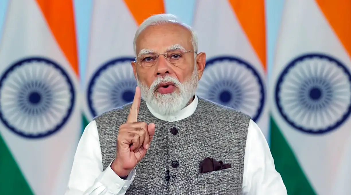PM Modi apologises to women over quota bill setback, slams Congress as ‘anti-reform party’