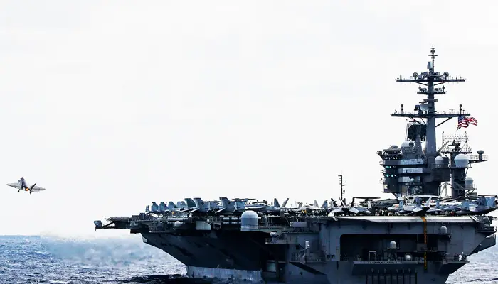 250 km/h? How fast do fighter jets land on USS Abraham Lincoln