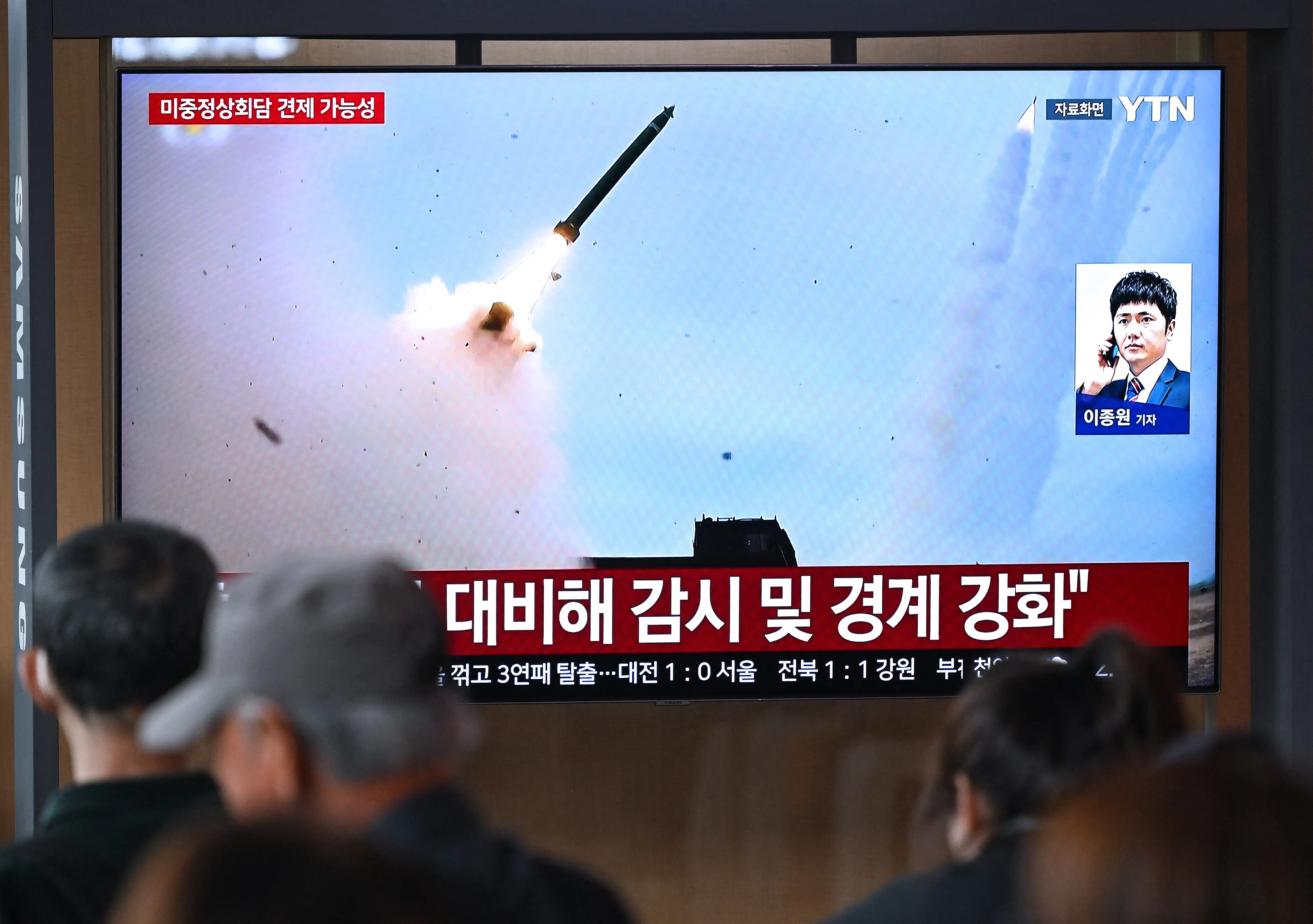 North Korea launches multiple ballistic missiles into sea, Seoul holds emergency security meeting