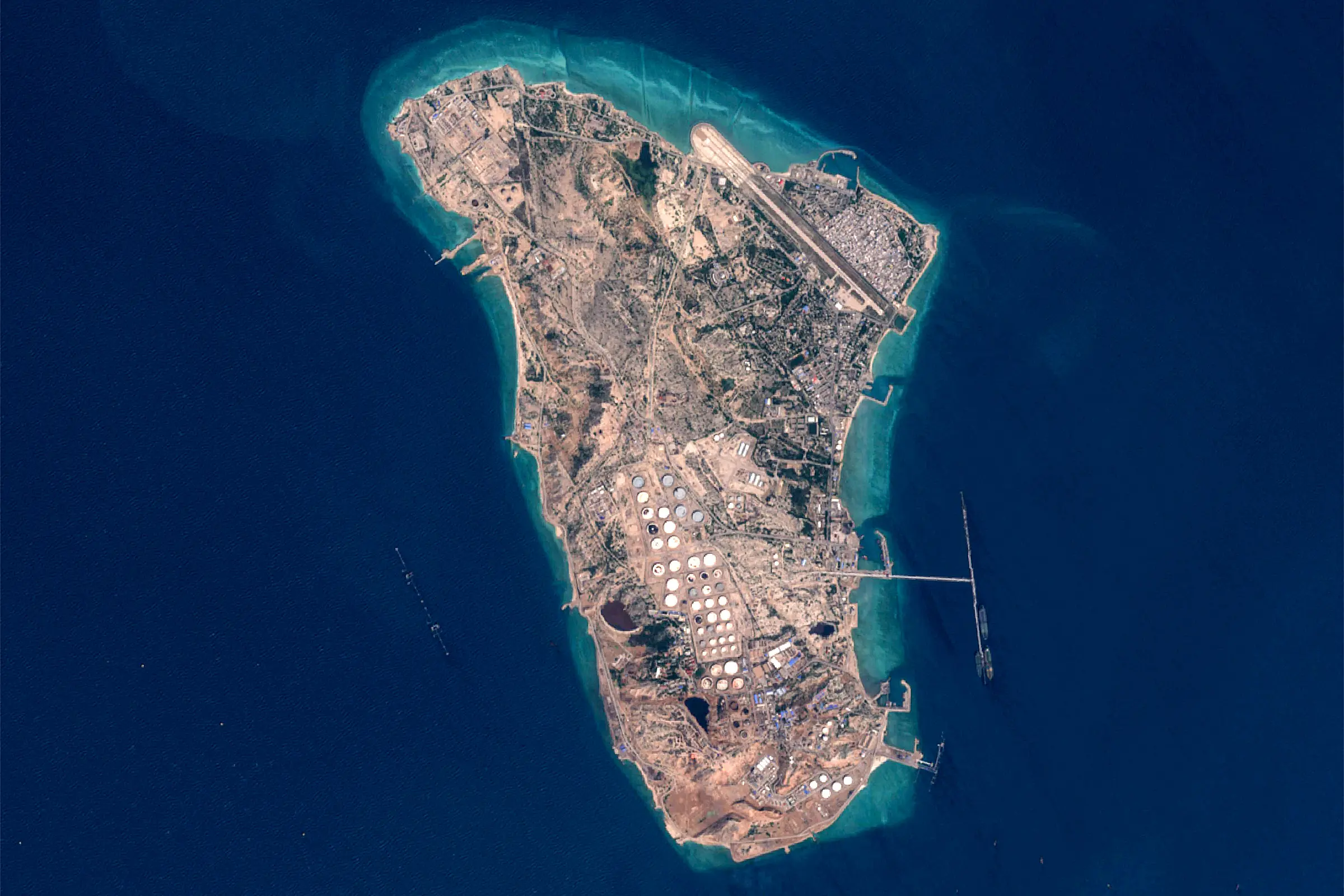 Hesitation on ground operation in Kharg island