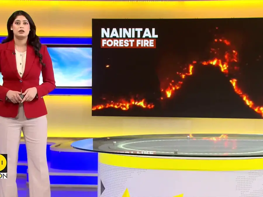 Nainital Forest Fire: Massive Fire in Two Forest Pockets of Gethia Area