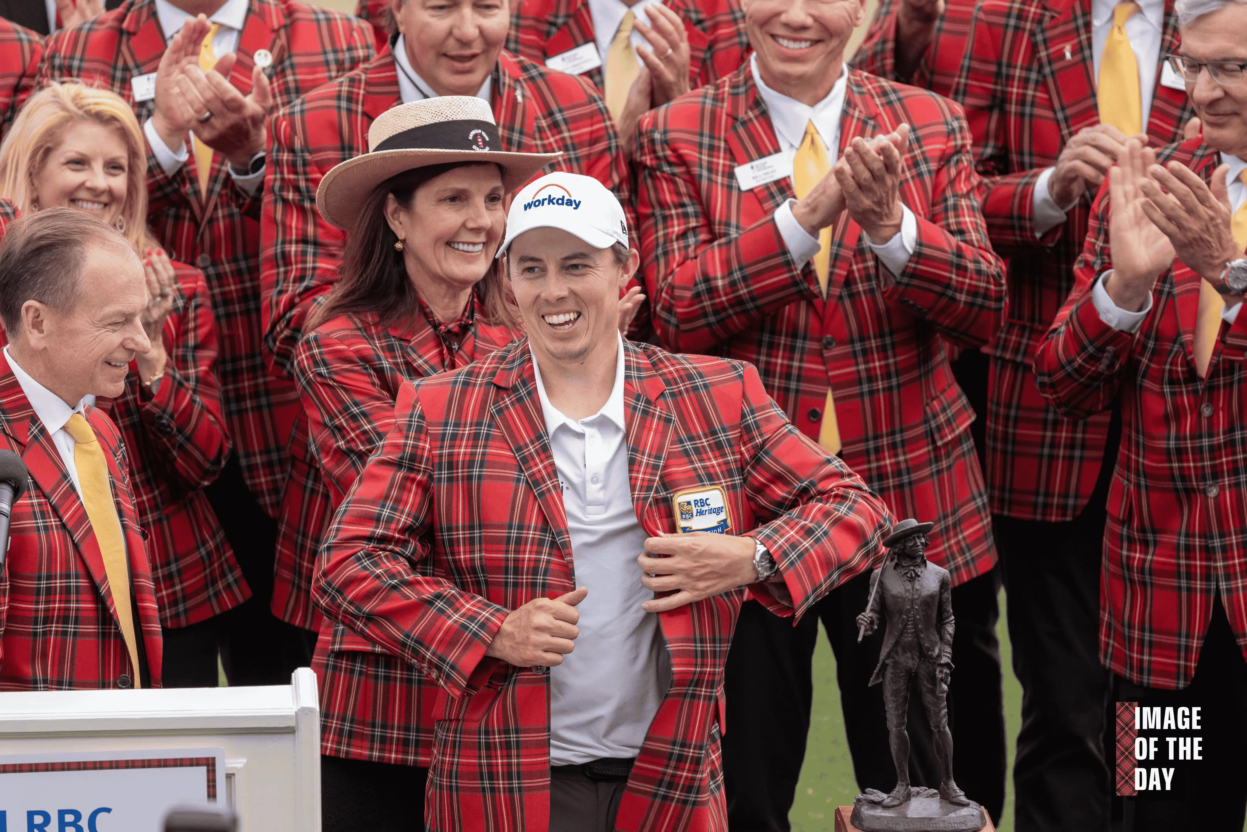RBC Heritage: Matt Fitzpatrick hits 'out of world shot' to beat Scottie Scheffler in playoff - WATCH