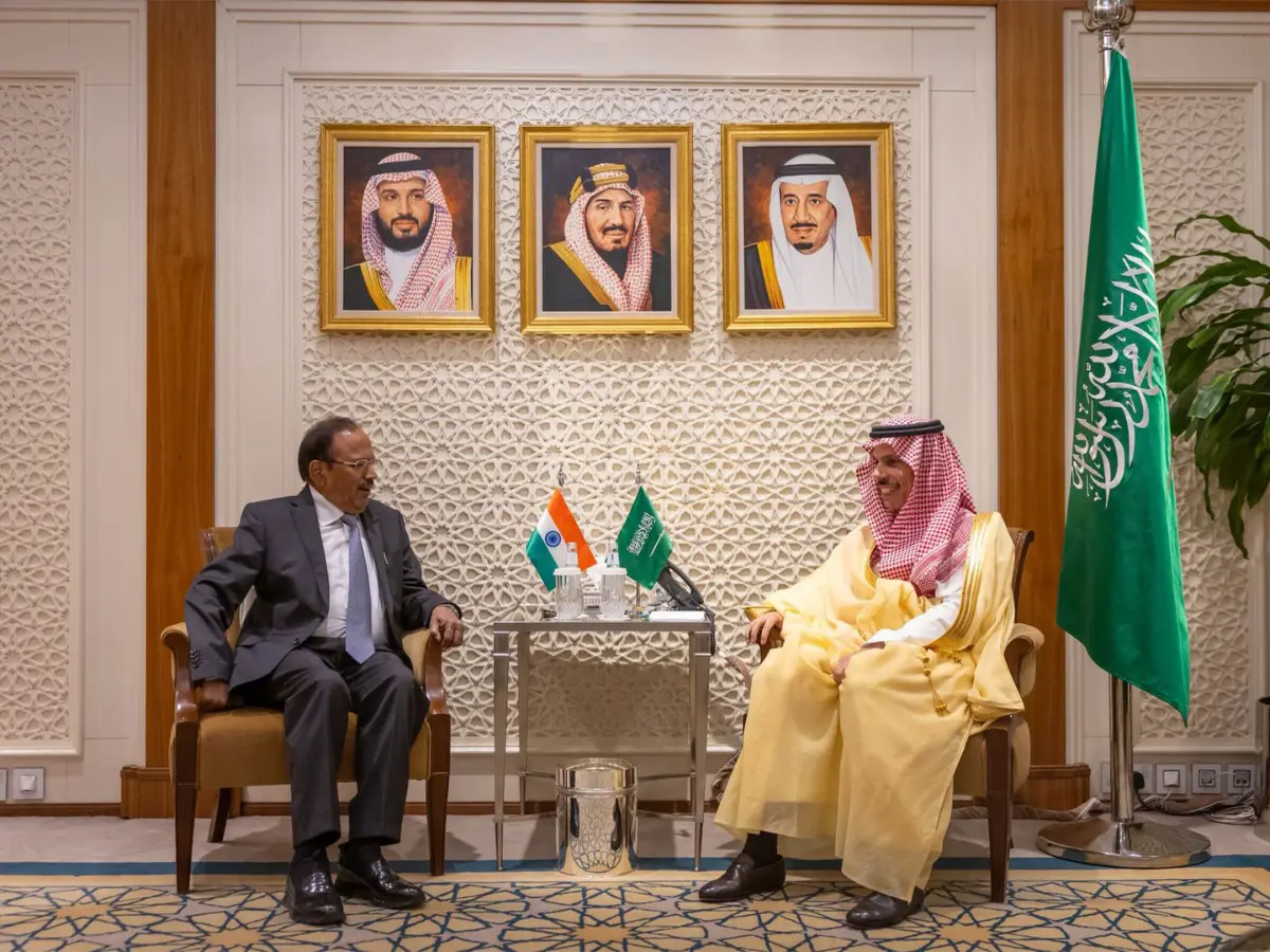 Indian NSA Ajit Doval visits Riyadh, meets Saudi leaders amid West Asia war, Hormuz tensions
