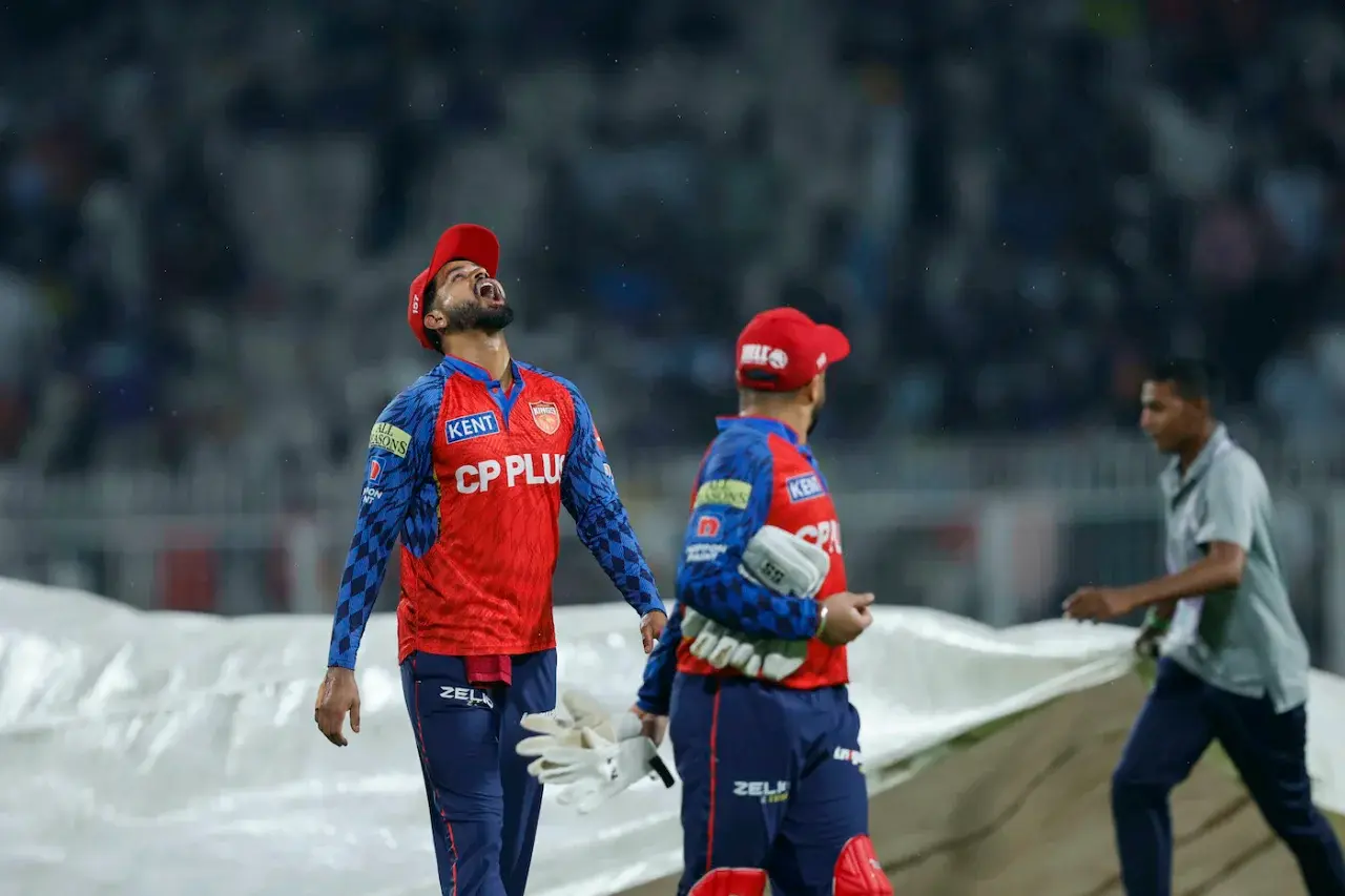 PBKS vs KKR end in no result