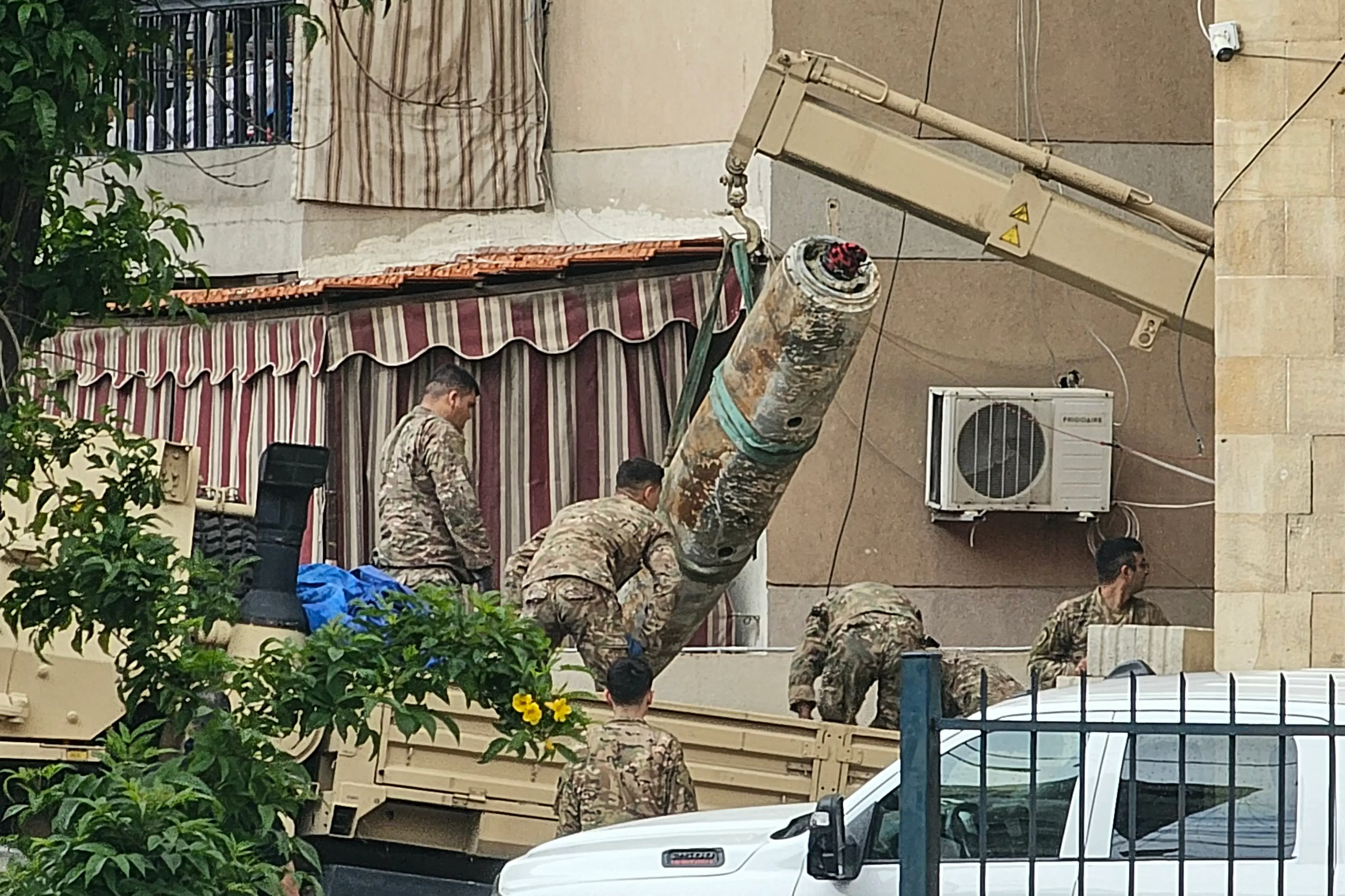 Reagan entered Lebanon during the civil war
