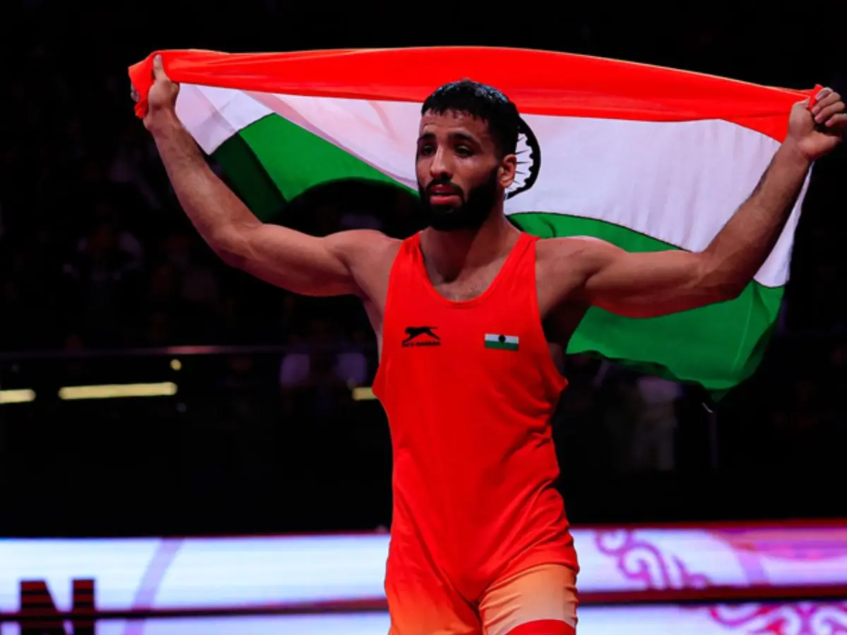 Pressure or confidence? World champion wrestler Sujeet Kalkal on becoming No. 1 Pressure or confidence? World champion wrestler Sujeet Kalkal on becoming No. 1