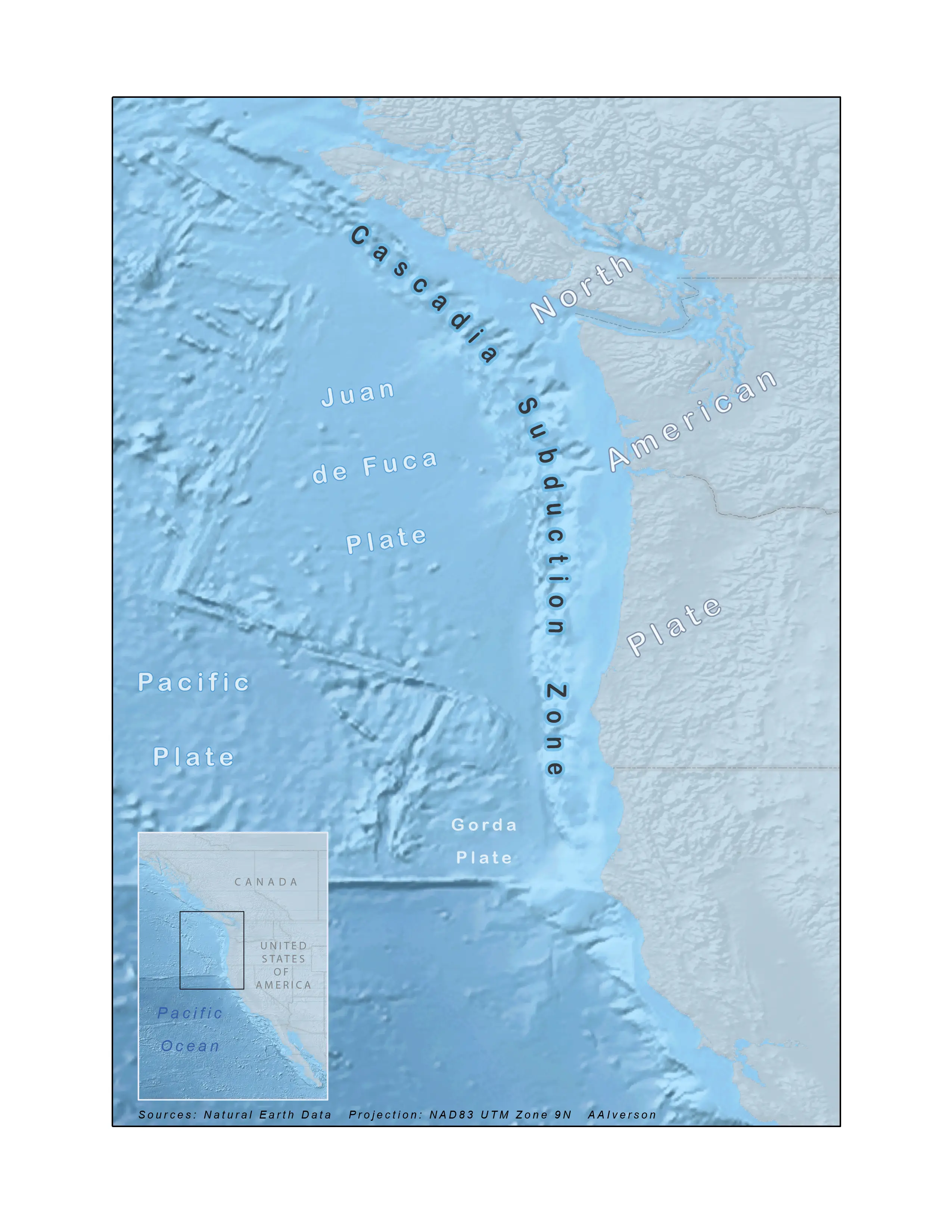 Cascadia Subduction Zone has been building stress for over 300 years