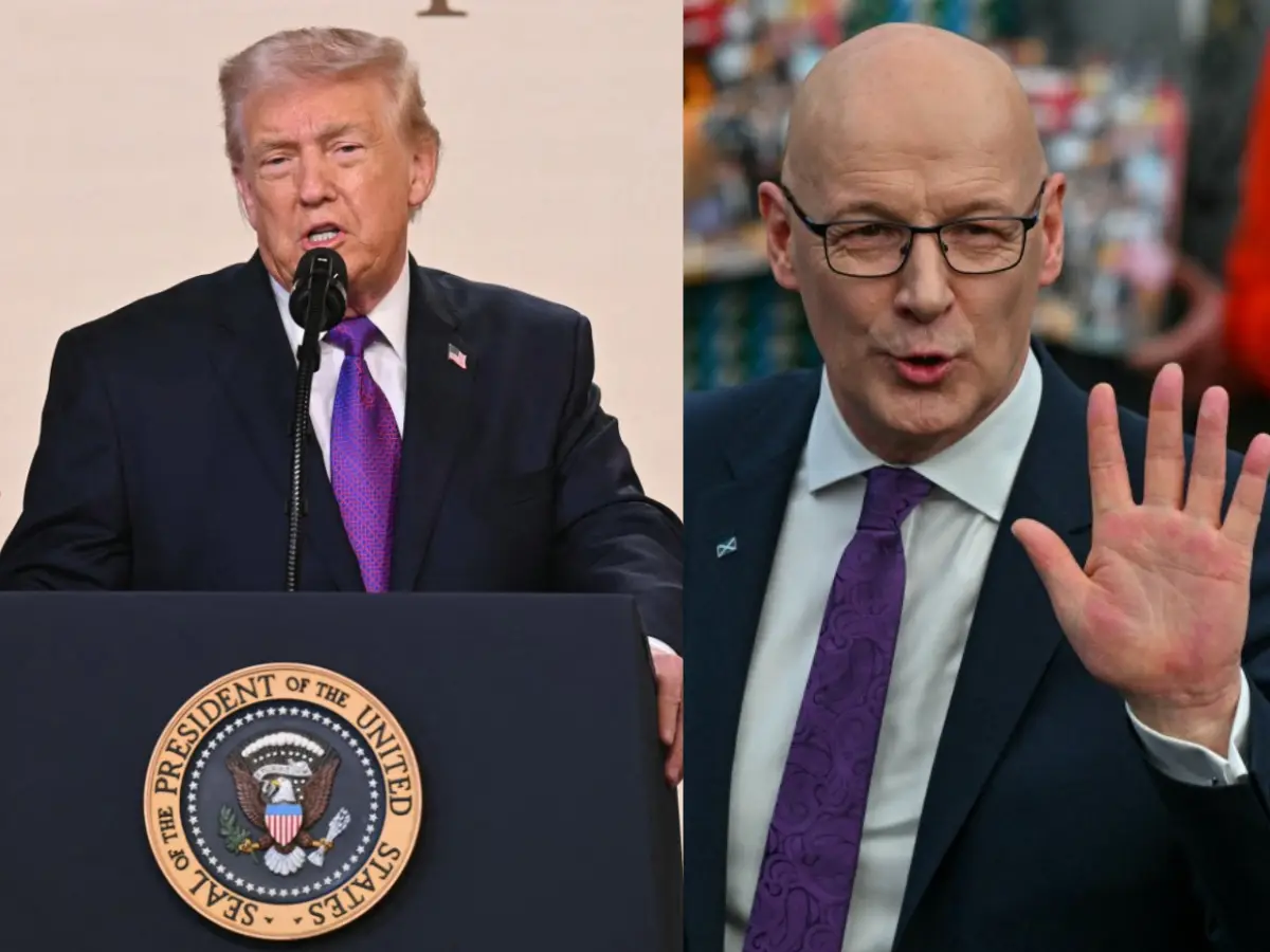Scottish leader Swinney 'politely' declines Trump's White House invitation days after condemning Iran war