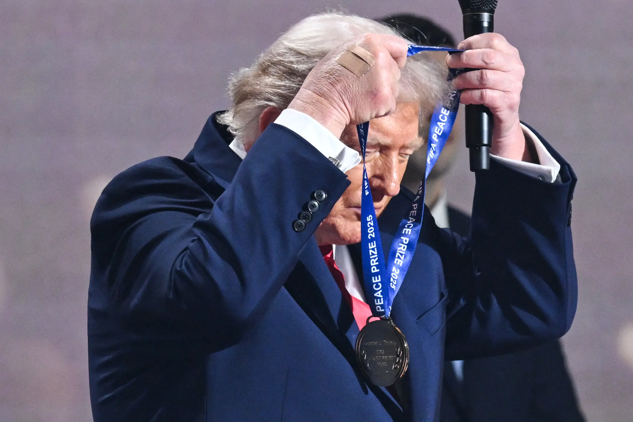 Trump was given the FIFA Peace Prize