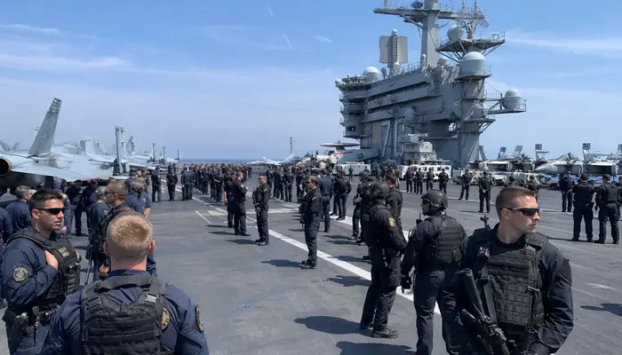 'Nuclear Core': Why the USS Abraham Lincoln requires a massive security team 24/7