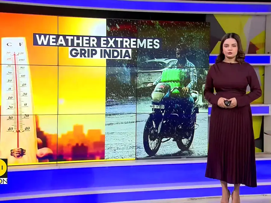 India Faces Split Weather Patterns