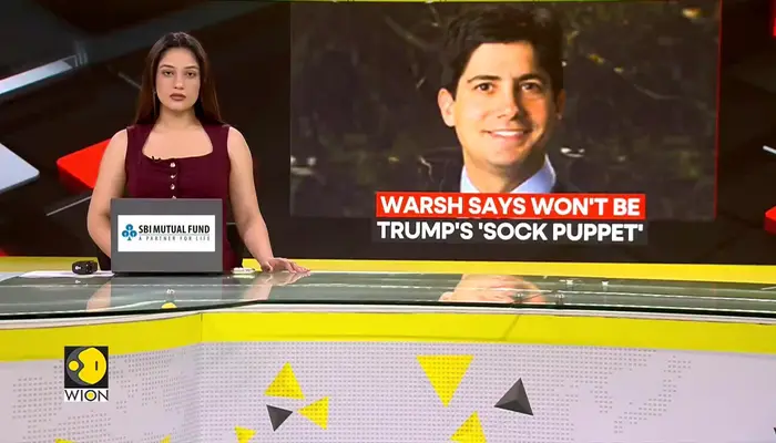 Kevin Warsh Says Won't Be Trump's 'Sock Puppet'