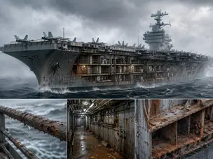 'Salt Fog': How ocean humidity silently eats the USS Abraham Lincoln from the inside