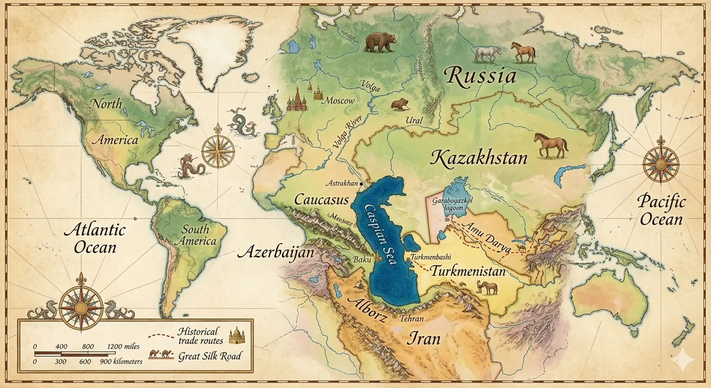 Caspian Sea backdoor