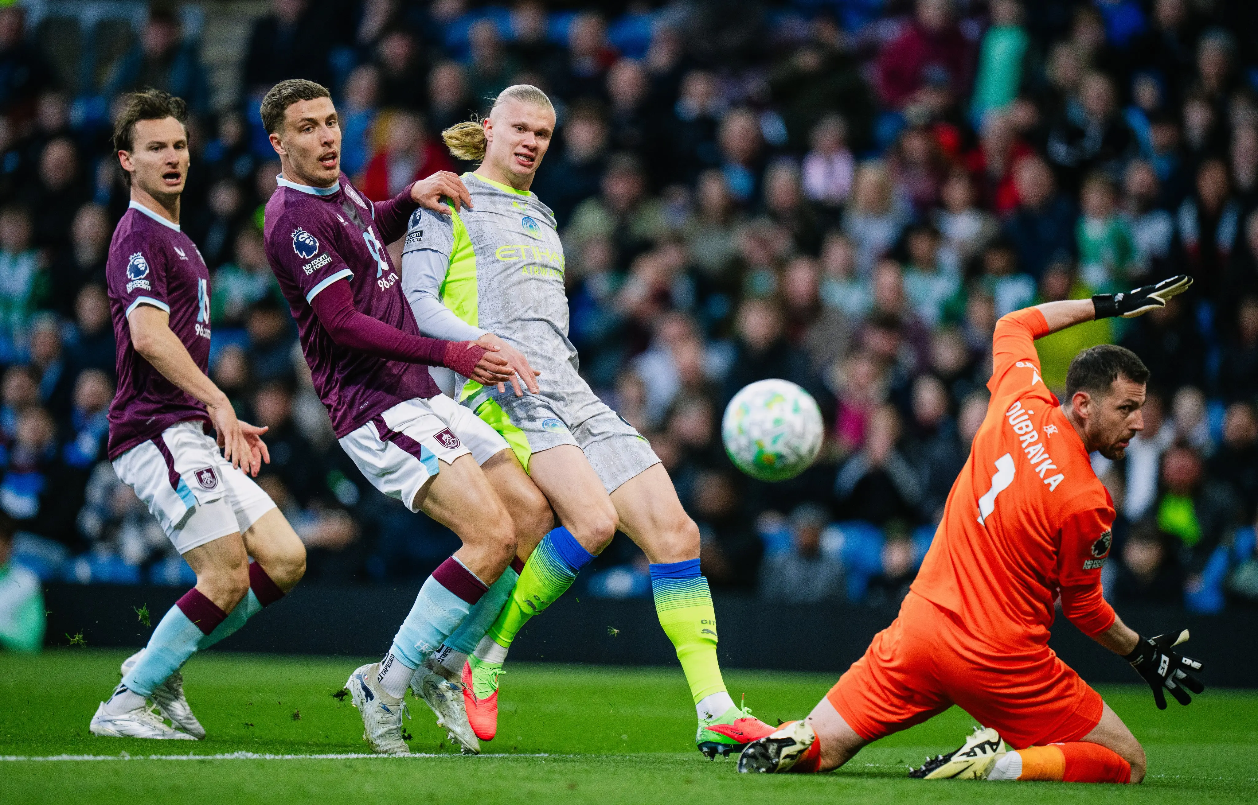 Premier League: Man City replace Arsenal at top as title race enters last five matches