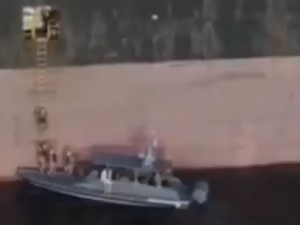 Iran seizes two cargo ships in Strait of Hormuz