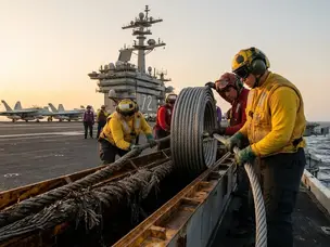 The 125-landing limit?: Why the USS Abraham Lincoln constantly replaces its arresting wires