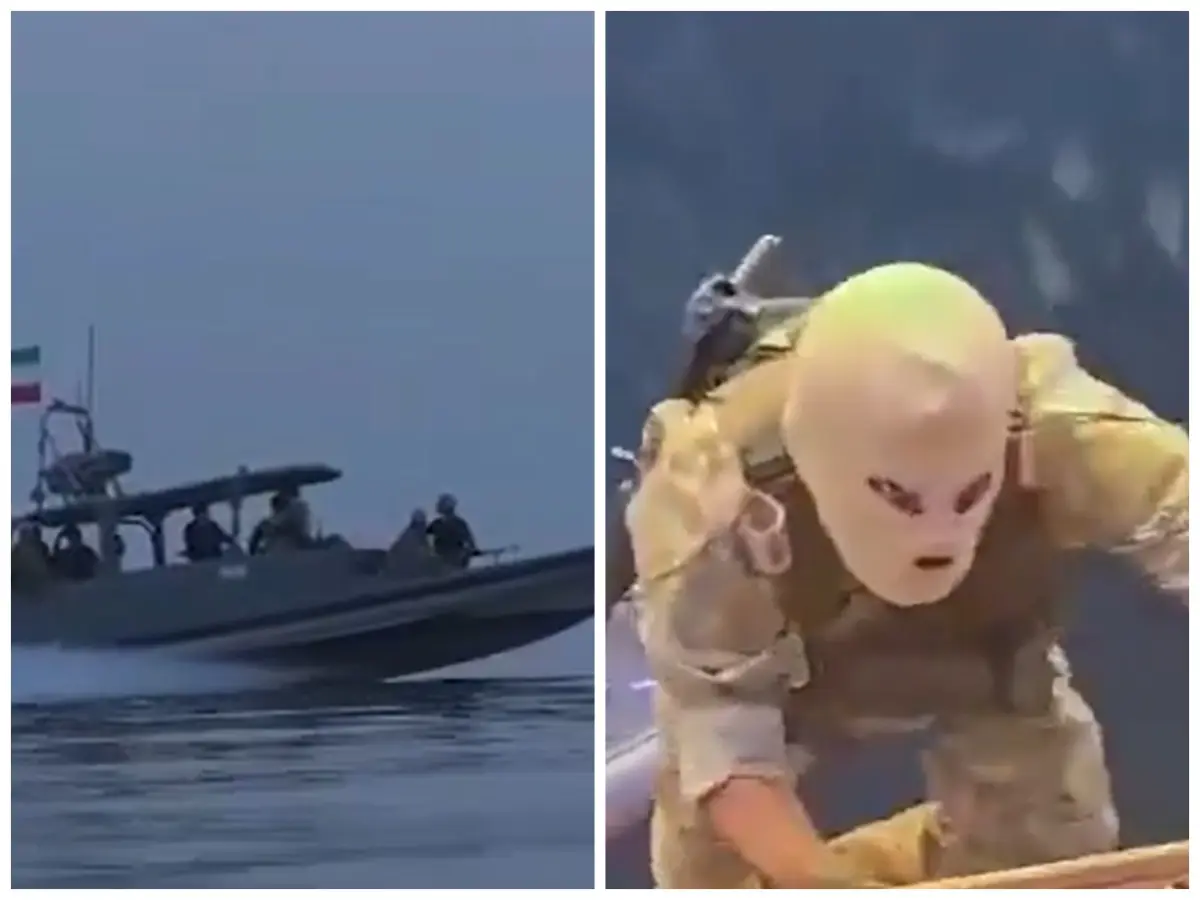 Hollywood-style raid: Iran releases dramatic seizure video of India-bound ship in Hormuz - WATCH