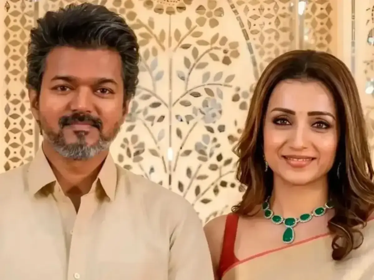 Tamil Nadu Elections: Trisha Krishnan shares post-Vote pic, fans spot Vijay link