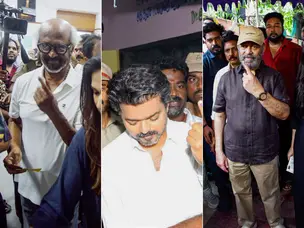 Tamil Nadu Assembly Elections 2026: Celebrities spotted at polls to cast votes