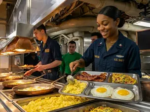 ‘4,000 eggs for a crew of 5,000’: How many eggs do sailors on the USS Abraham Lincoln eat each day?
