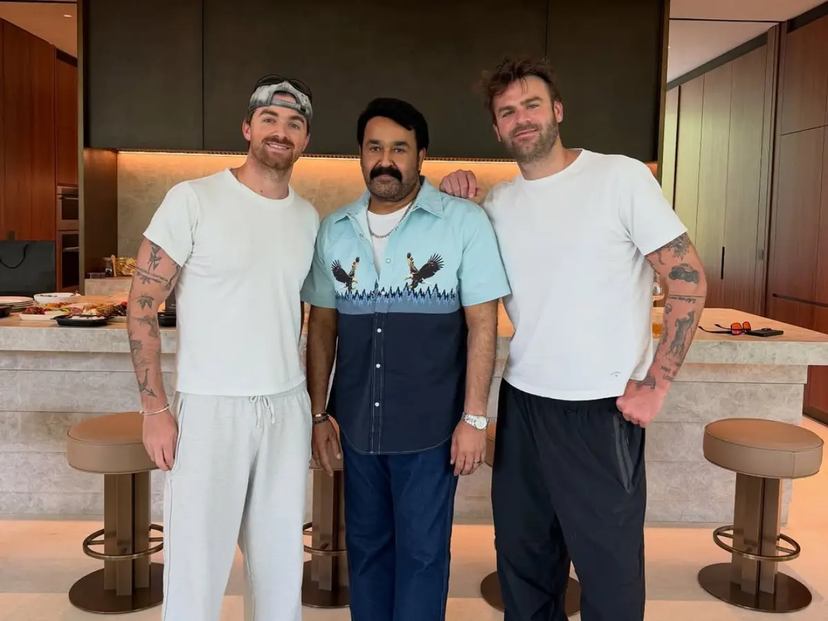 The Chainsmokers meet Mohanlal: Fans say, 'You guys met a true legend'