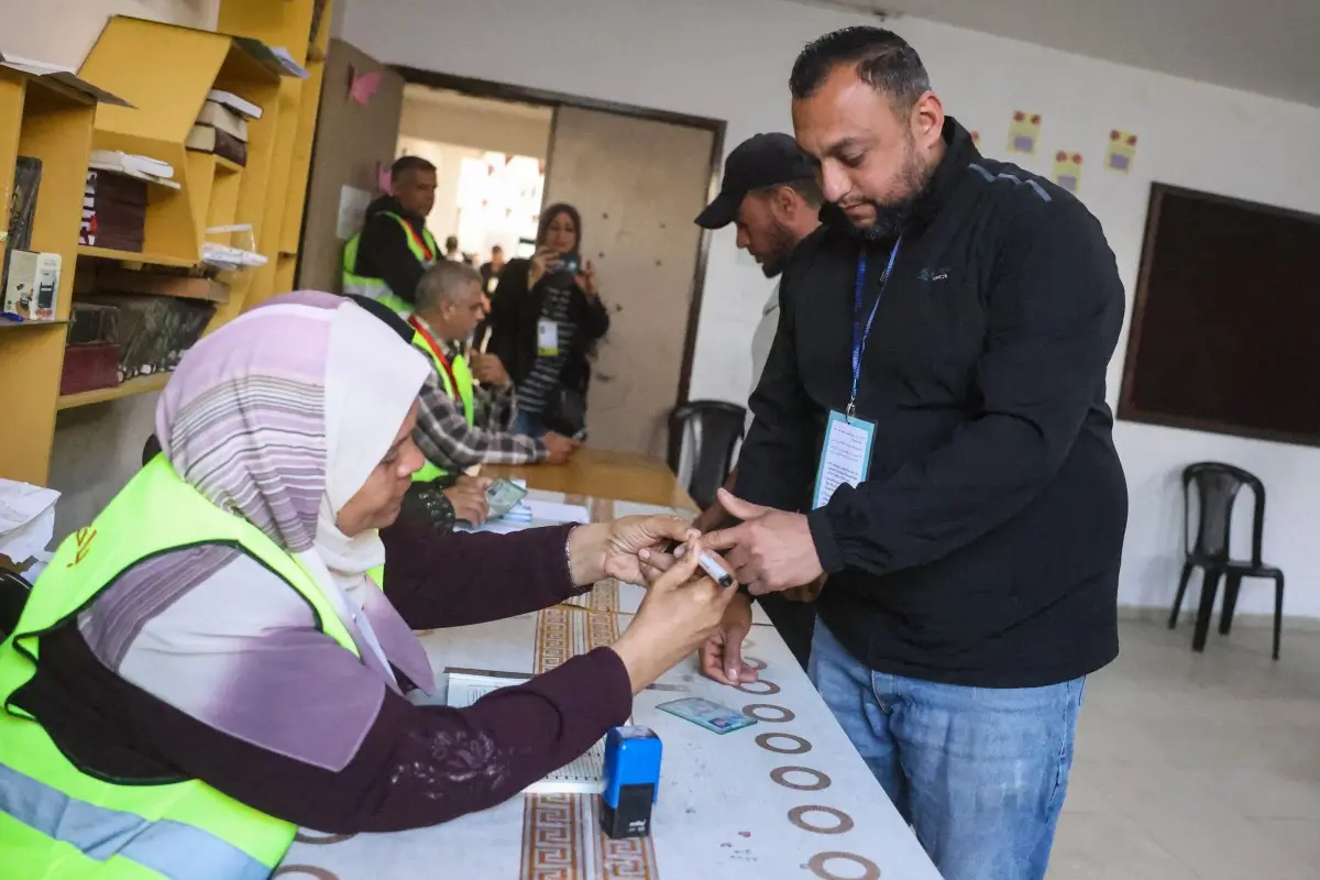 Palestinians vote in West Bank for first time since 2023, Gaza since 2006