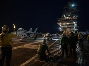 'Sleep Deprived': How the USS Abraham Lincoln crew survives endless night operations