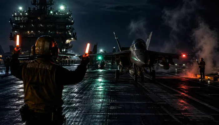 'Thermal Cams': How the USS Abraham Lincoln spots tiny drones at night