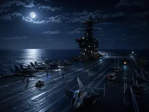 'Going dark': When does the USS Abraham Lincoln completely turn off its external lights?