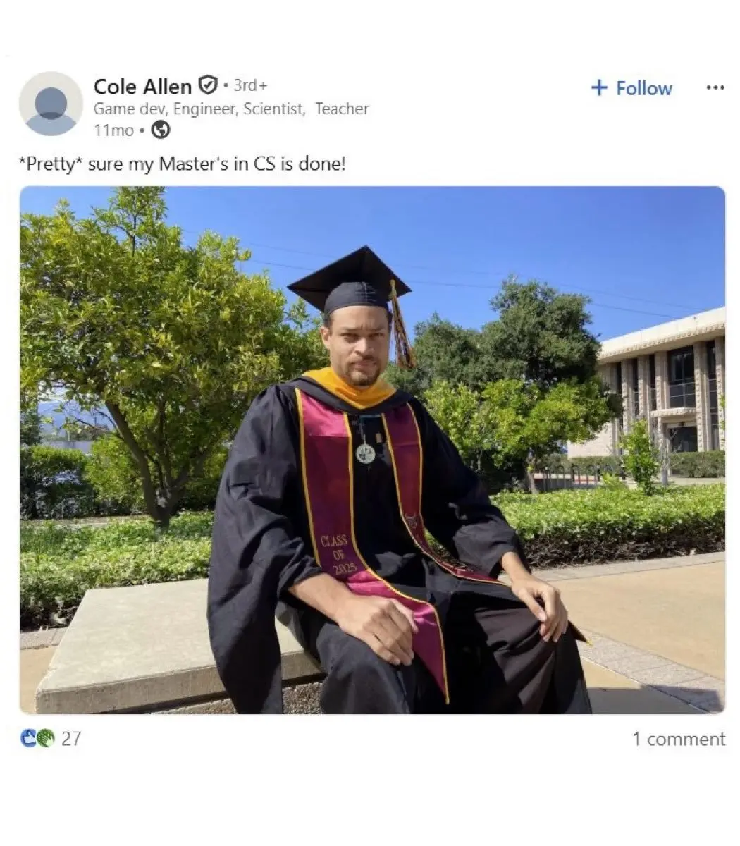 Cole Tomas Allen: WHCD shooting suspect has NASA fellowship? This is what his social media reveals