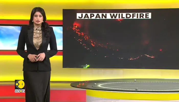 Japan Wildfire: Otsuchi Under Evacuation Order